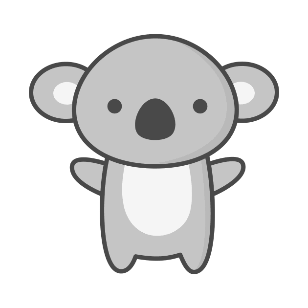 Kawaii Cute Koala by happinessinatee