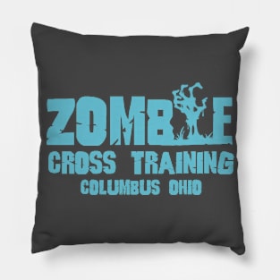 Zombie Hand Cbus Light Blue Pillow