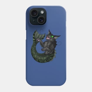 Purrmaid: Black Tabby Phone Case