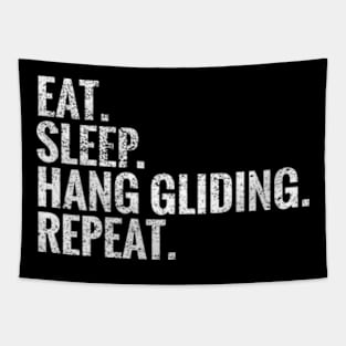 Eat Sleep Hang Gliding Repeat Tapestry