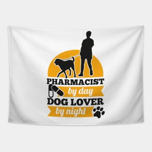 Pharmacist and dog lover Tapestry