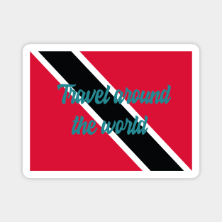 Travel Around the World - Trinidad and Tobago Magnet