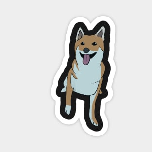 Shiba Dog No Background Magnet