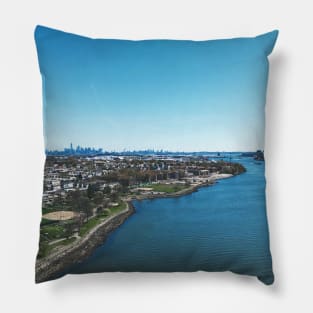 Views from Bayonne Bridge, I Pillow