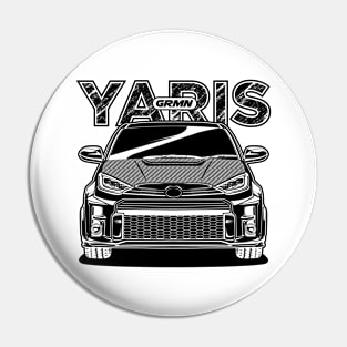 GRMN Yaris - Black Print Pin