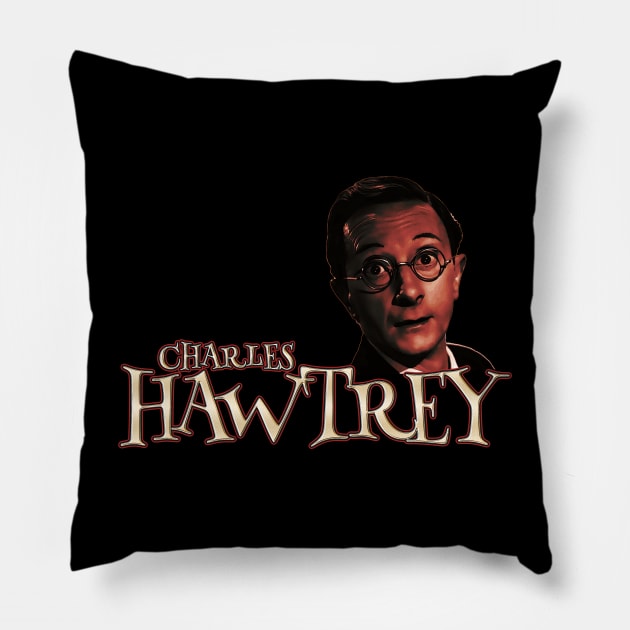 Charles Hawtrey Design Pillow by HellwoodOutfitters