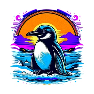 Antarctica Exploration Penguin Graphic T-Shirt