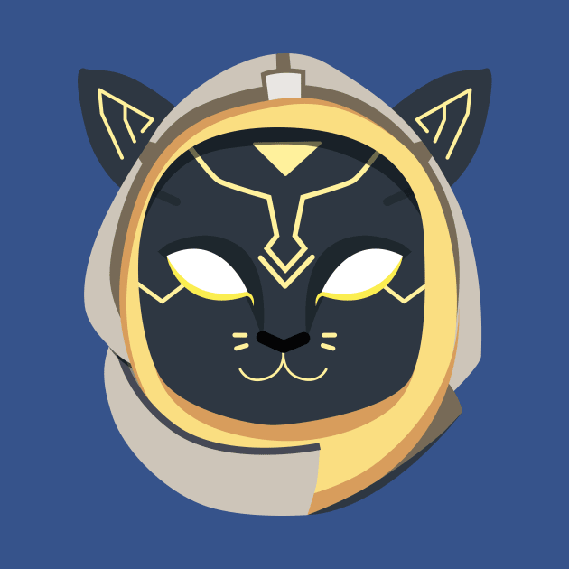 Ana - Bastet Overwatch Skin by Alice_Wieckowska