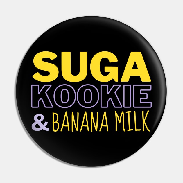 Suga Kookie & Banana Milk (BTS) Pin by e s p y