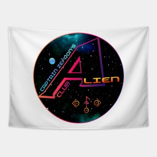 Captain Zefrons Alien Club Series 1 Tapestry