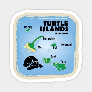 Turtle Islands Magnet