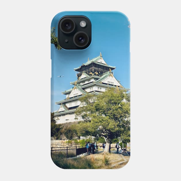 The Osaka Castle Phone Case by dagobah_days