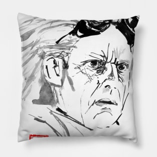 doc emmet brown Pillow