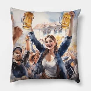 Oktoberfest in Munich Pillow