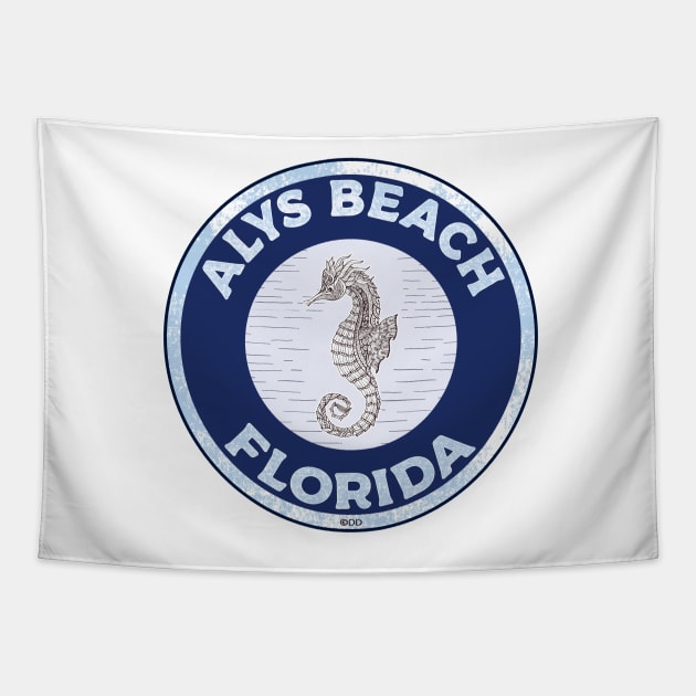 Alys Beach Florida Crab 30A 30 A Emerald Coast Walton County Tapestry by TravelTime