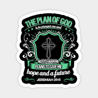 The Plan Of God Christian Faith Gift Magnet
