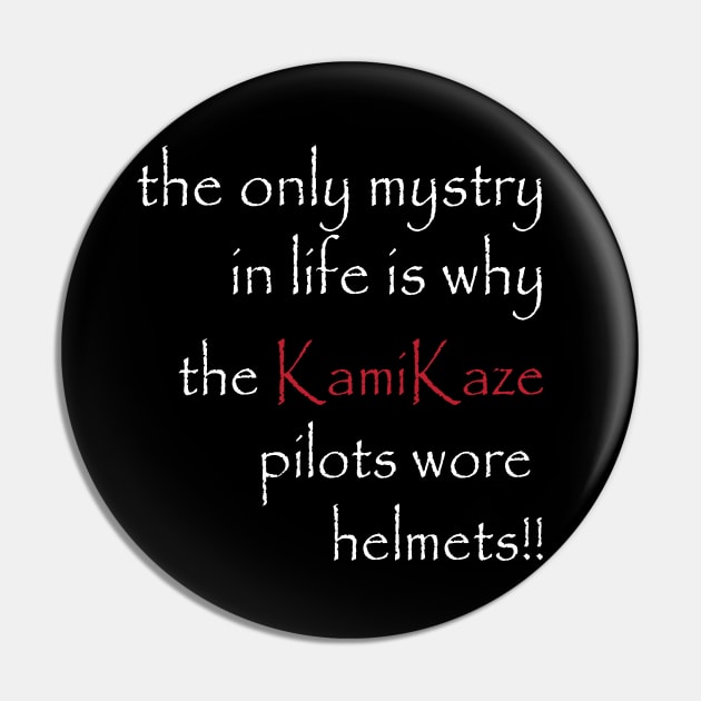 the only mystry in life is why the KamiKaze pilots wore helmets!! Pin by brandseril