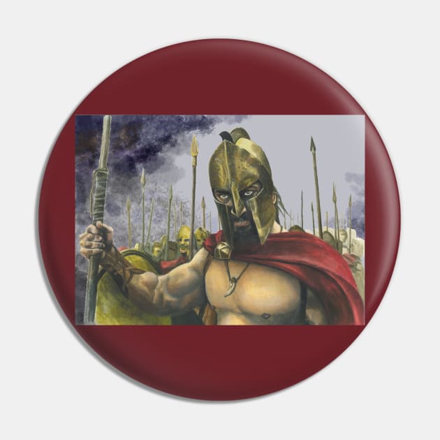 Leonidas Pin by Riffic Studios