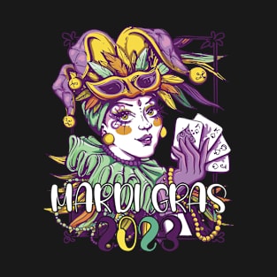 Funny Mardi Gras Mardi Gras 2023 Jester T-Shirt