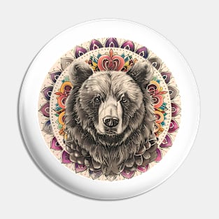 Mandala - Bear Pin