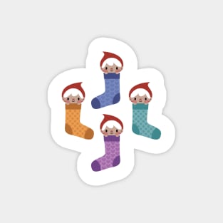 Sock gnomes Magnet