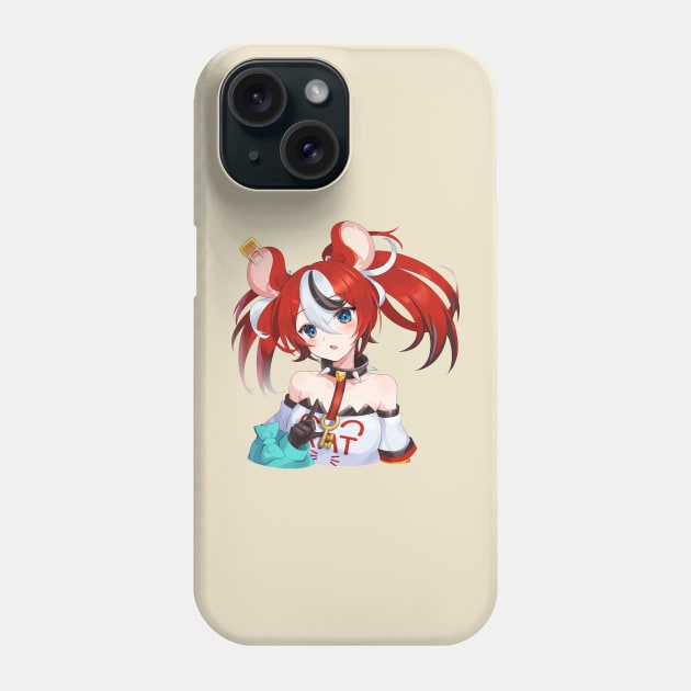 Hololive Hakos Baelz Phone Case by Ghazinagato