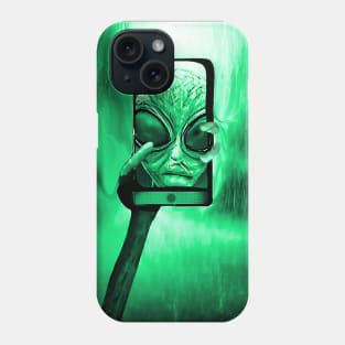 Alien Mars Invasion Sci-fi Space Planet X Phone Case