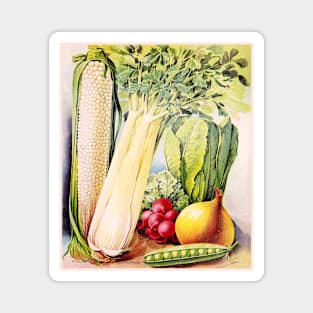 Vegetable Seed Catalogue, 1900s Magnet