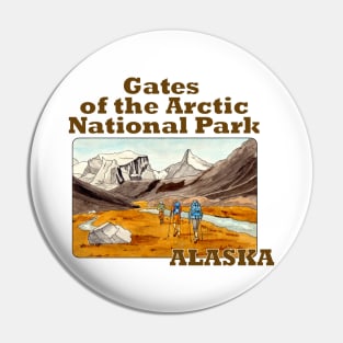 Gates of the Arctic National Park, Alaska Pin