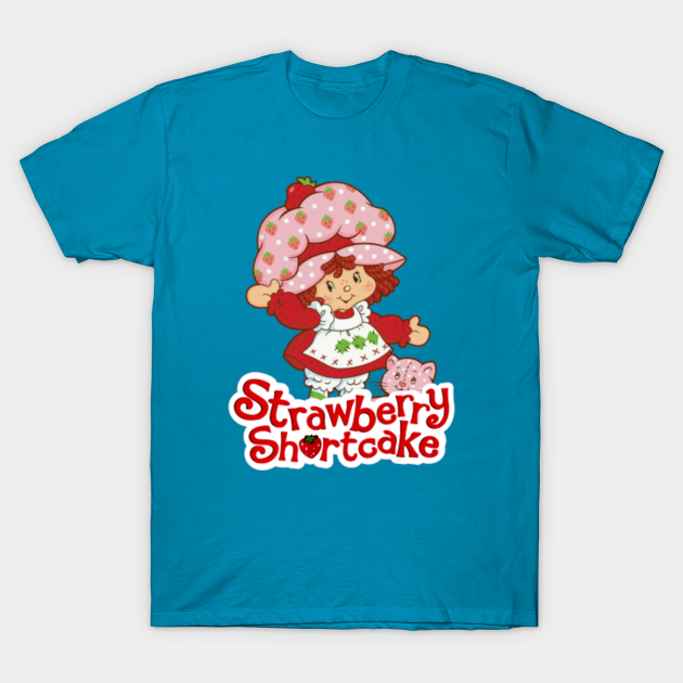 Strawberry Shortcake and Cat - Strawberry Shortcake - T-Shirt