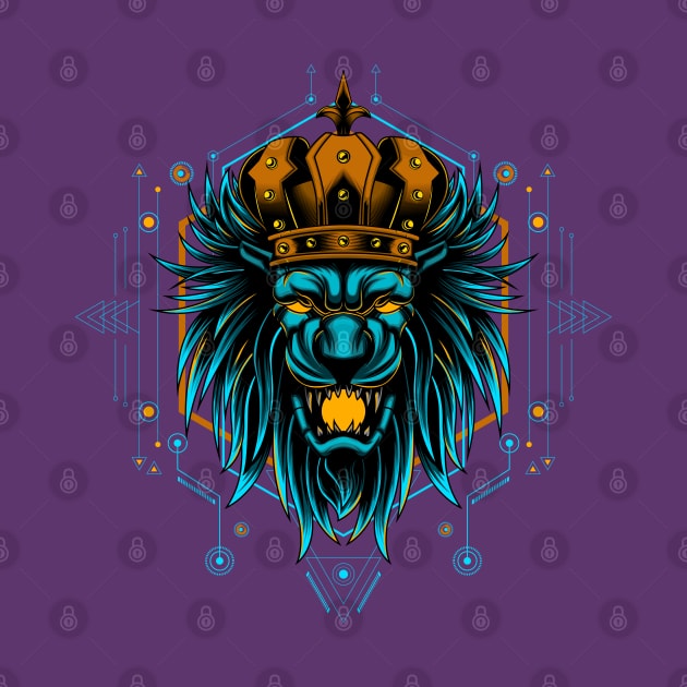 lion head crown by Mako Design 