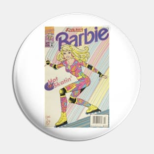 Barbie Comics - Take her Rollerblading Pin