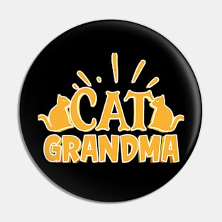 Cat Grandma 2 Pin