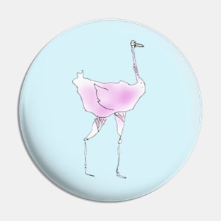 Ostrich Pin