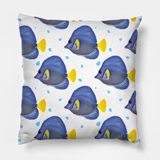 Purple Tang Pattern Pillow