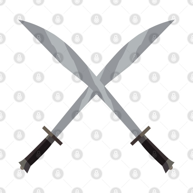 Zuko's Broadswords by CatyAnne