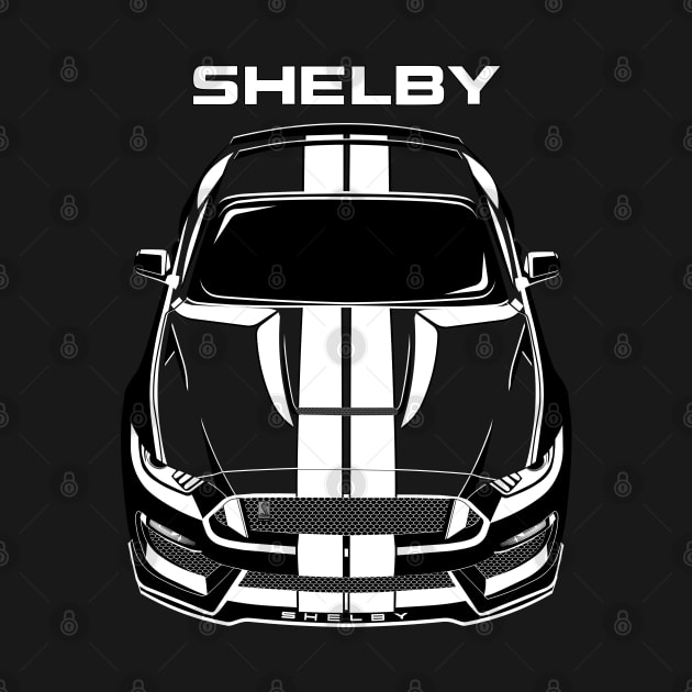 Ford Mustang Shelby GT350 2015 - 2020 - White Stripes by V8social