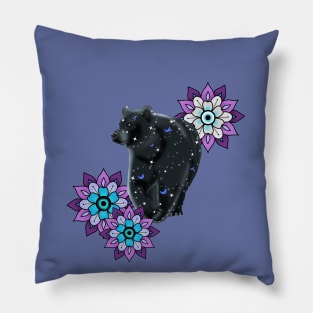 Beary blue Pillow