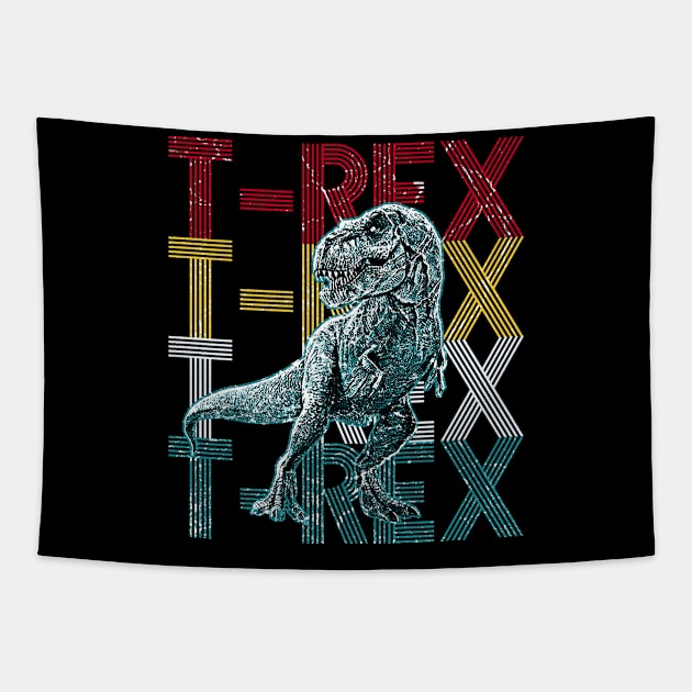 T-Rex Dinosaur Tapestry by Mila46