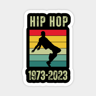 Hip Hop 1973-2023  50 years Magnet