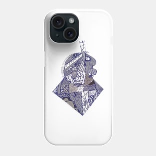 ARTs portrait old women Phone Case