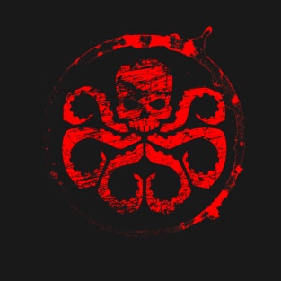 Hydra Sigil, extreme distressed T-Shirt