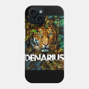 Tiger In The Bushes Phone Case