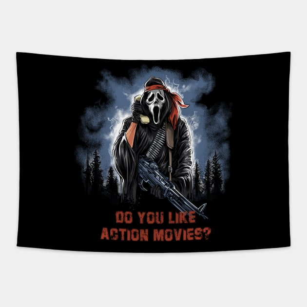 Do you like Action Movies? Tapestry by Zascanauta