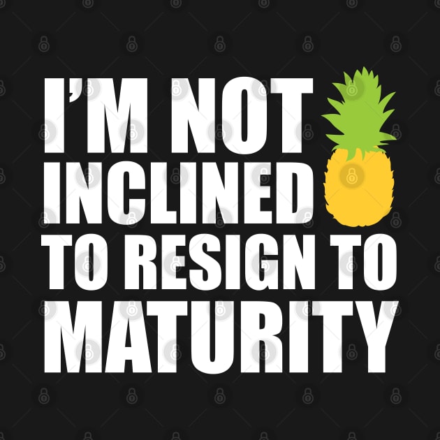 I'm not inclined to resign to maturity - dark by MasondeDesigns