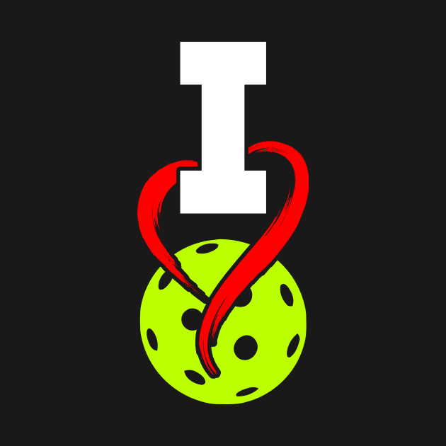 I love Pickleball T shirt Design by Abode_Hasan301