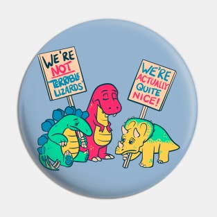 Terrible Lizards Pin