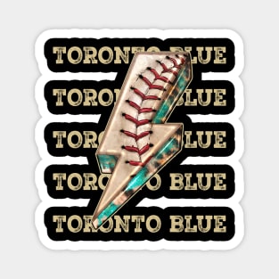 Aesthetic Design Toronto Gifts Vintage Styles Baseball Magnet