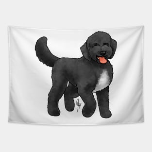 Dog - Sheepadoodle - Black Tapestry