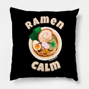 Cute Ramen Calm Pillow